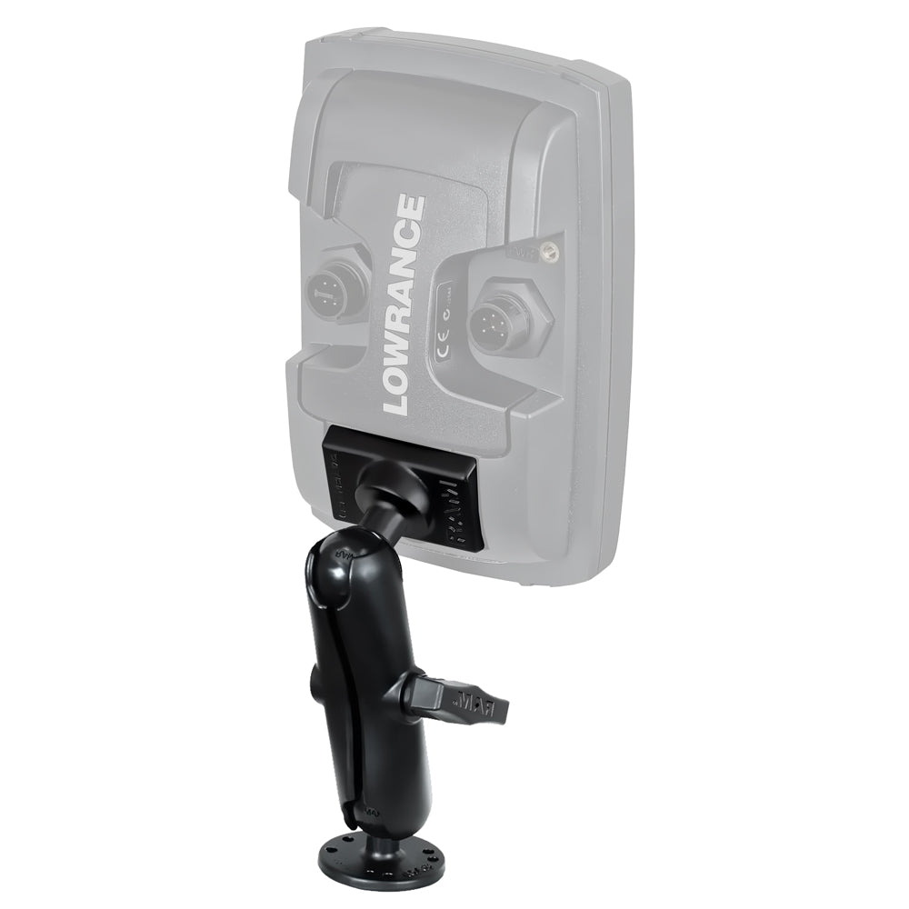 Quick Release Kayak Mount for Lowrance Mark & Elite 4 - Ram Mounts