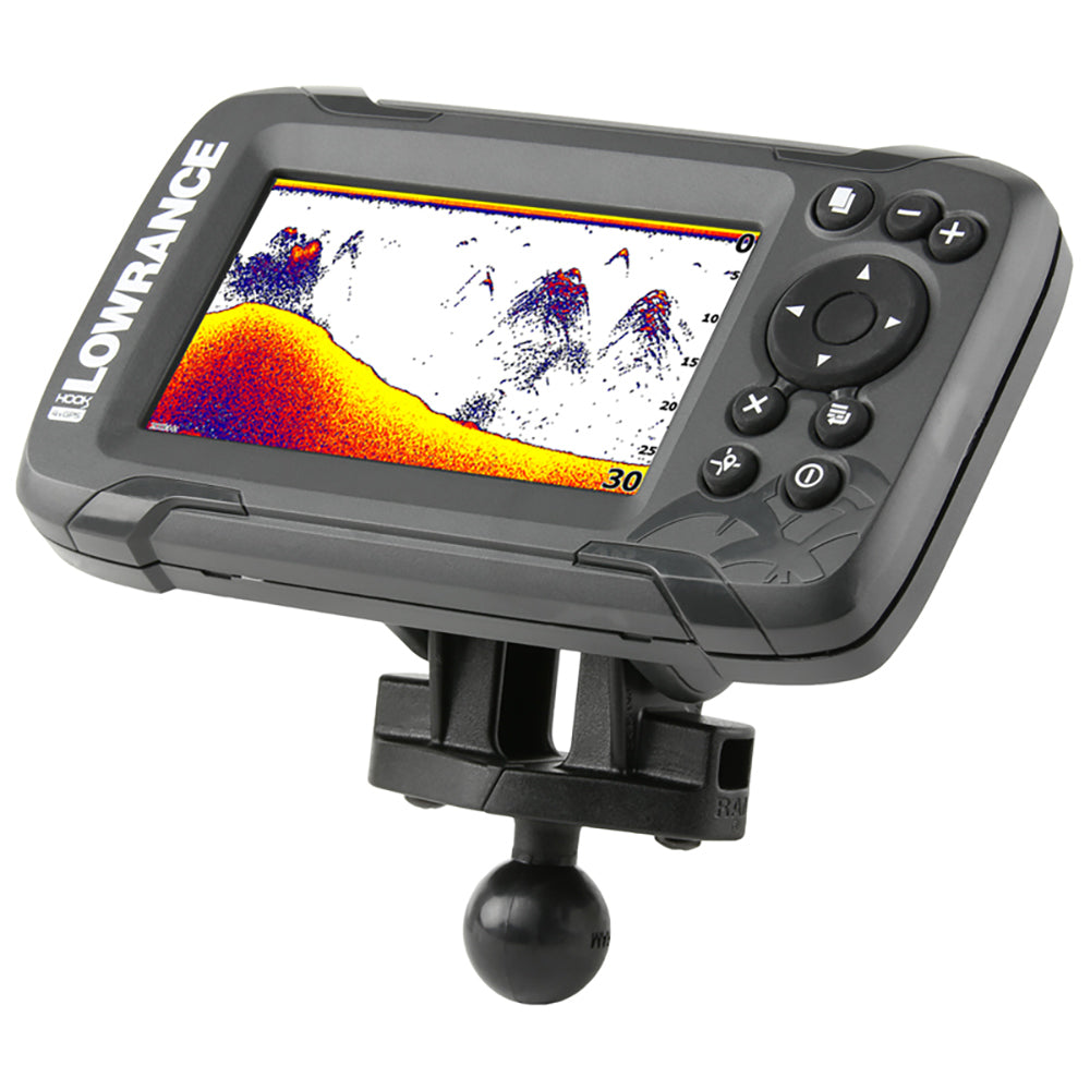 Kayak Fishfinder Ball Adapter for the Lowrance Hook2 Series - Ram Mounts