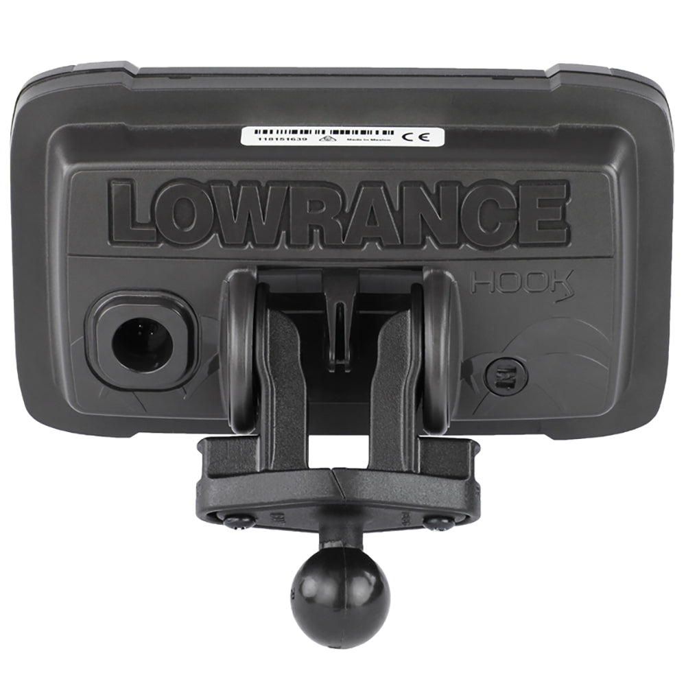 Kayak Fishfinder Ball Adapter for the Lowrance Hook2 Series - Ram Mounts