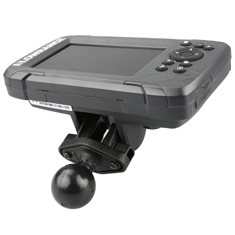 C Size 1.5" Composite Kayak Fishfinder Mount for the Lowrance Hook² & Reveal Series - Ram Mounts