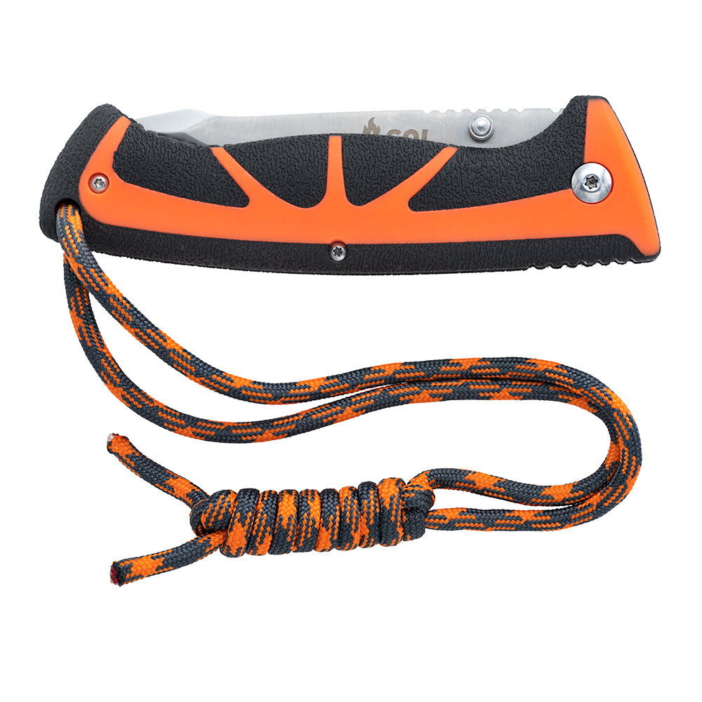 The Stoke Folding Kayak Knife with Lanyard