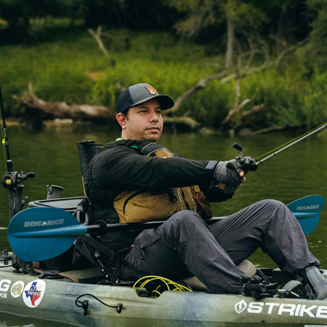 Bending Branches Fishing Kayak Paddle - Angler Classic With Snap-Button