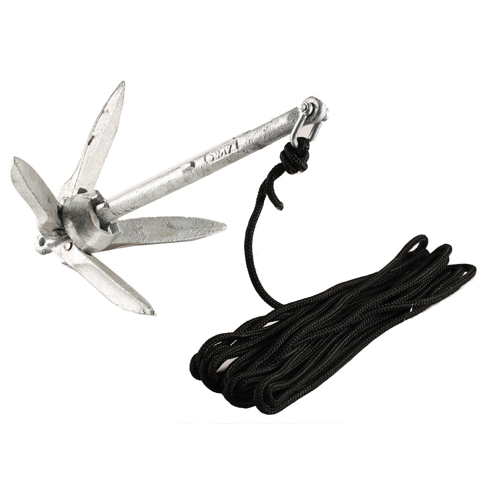 Attwood Marine 3 Pound Kayak Grapnel Anchor Kit