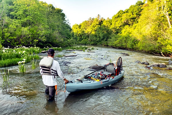 11' 10" Crescent Kayak Shoalie SF Fishing Kayak