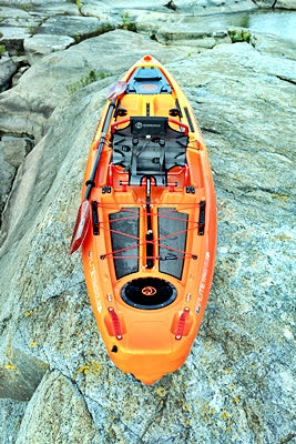 12' 4" Crescent Kayak Lite Tackle II Fishing Kayak