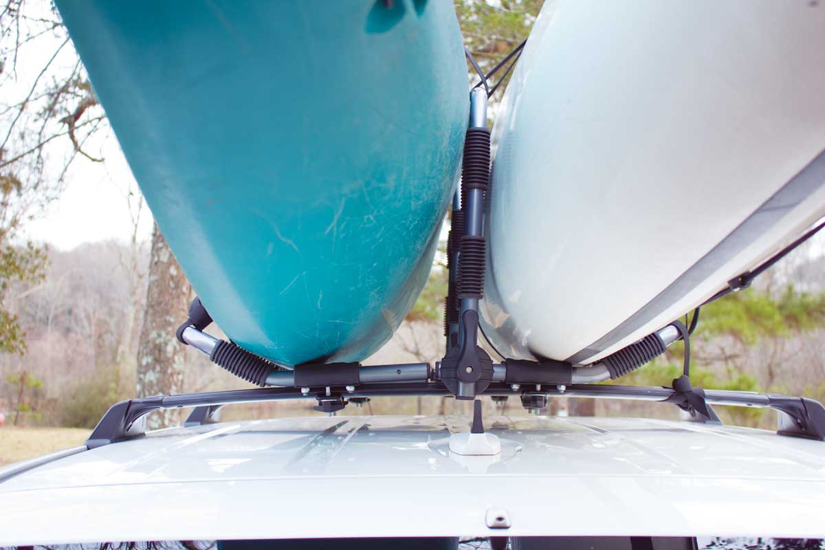 Suspenz Double J-Rack Roof Kayak Carrier - 2 Kayak Carrier