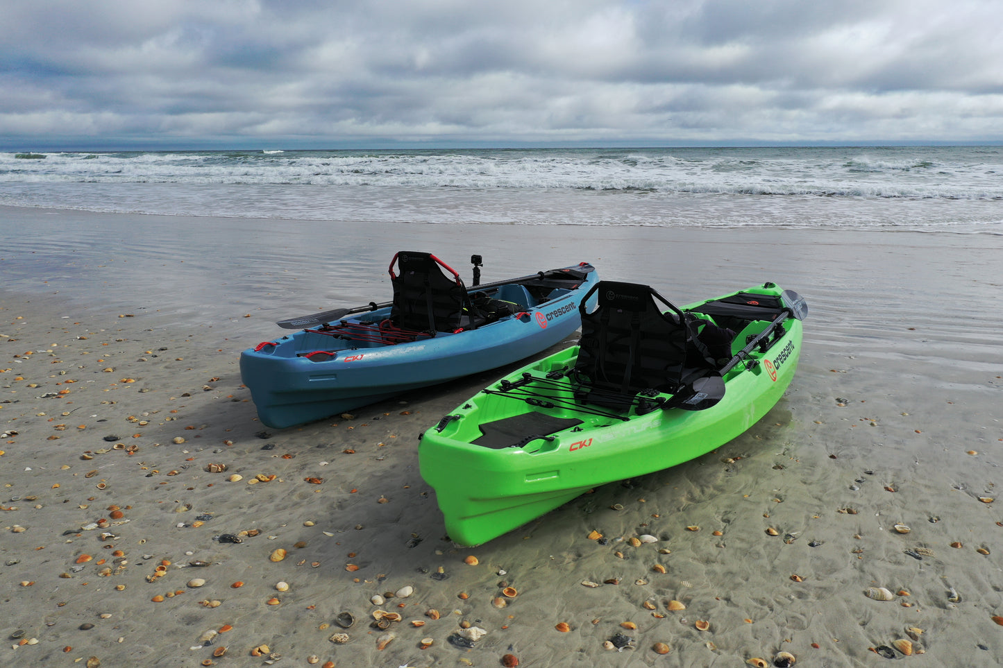 11' Crescent Kayak CK1 Venture Fishing Kayak