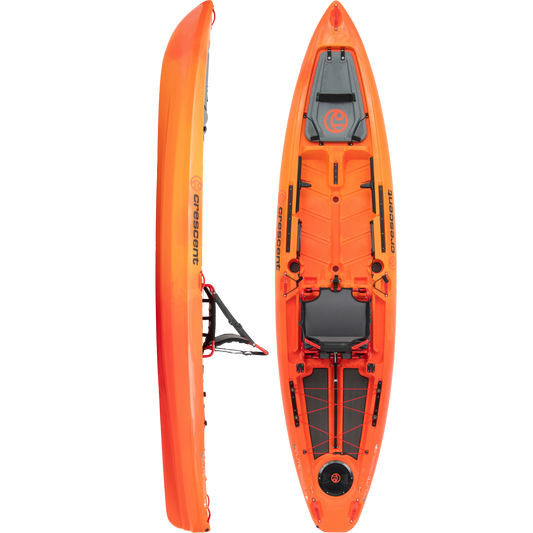 12' 4" Crescent Kayak Lite Tackle II Fishing Kayak