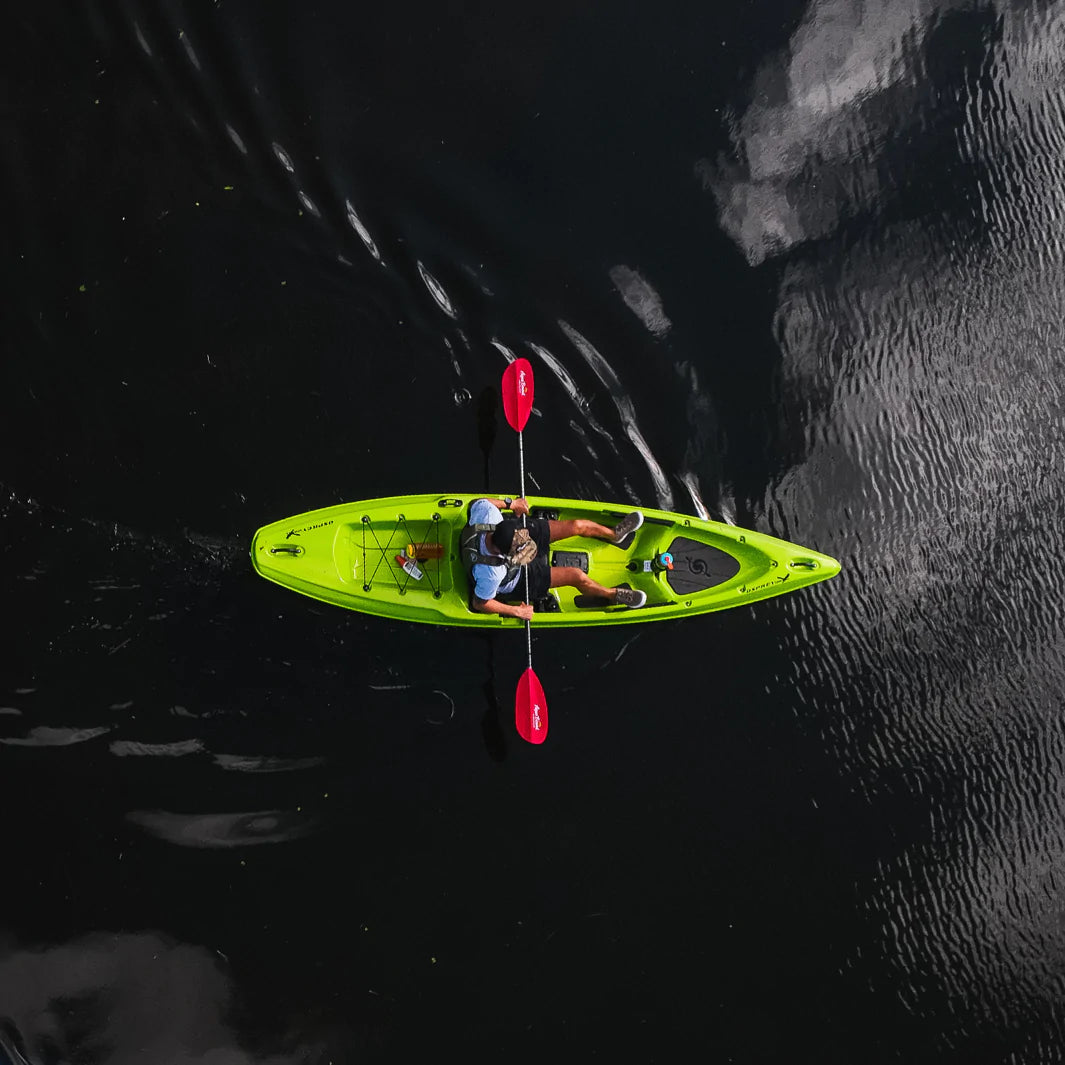 Aqua Bound Manta Ray Fiberglass 2-Piece Snap-Button Kayak Paddle