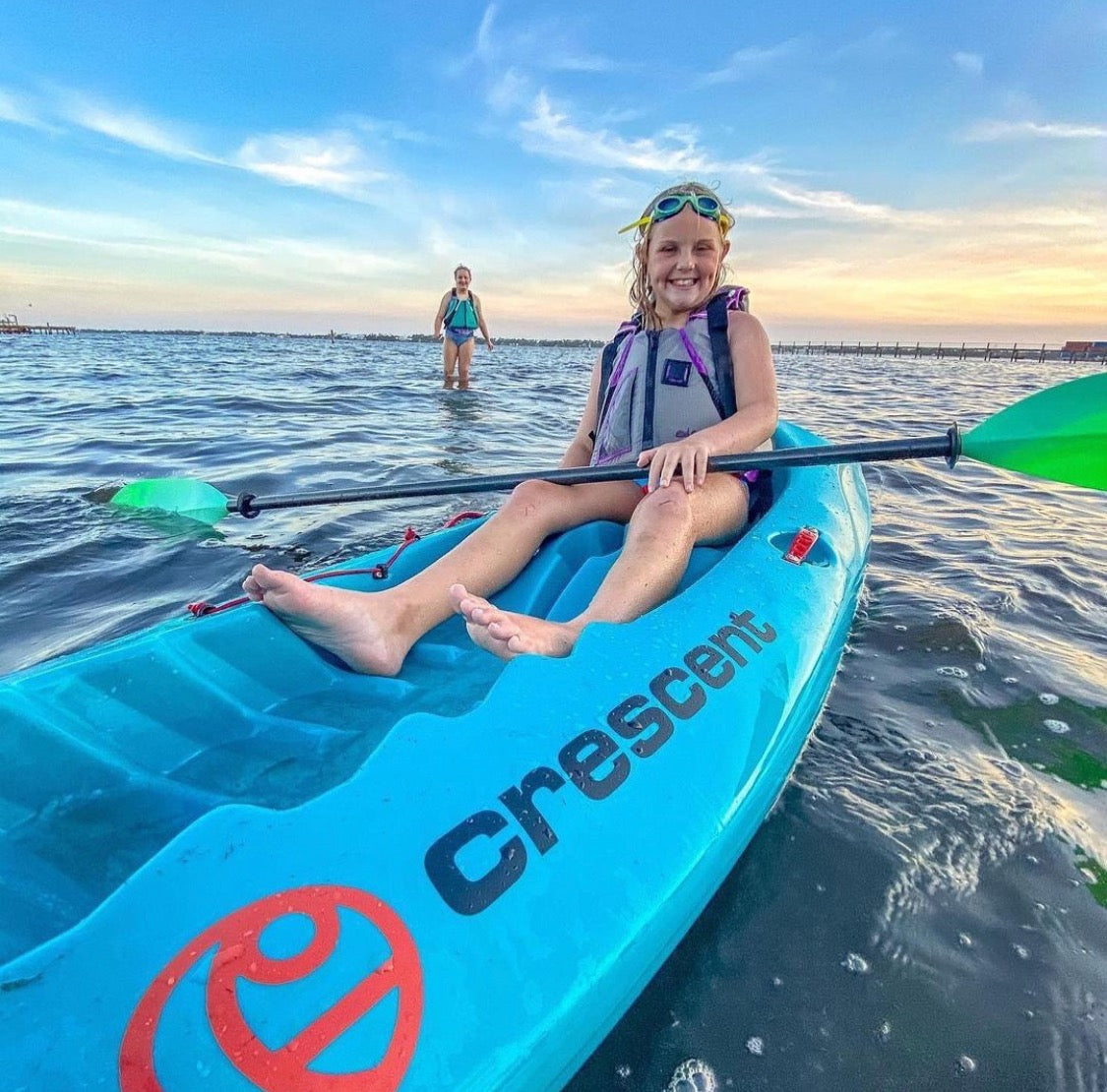 10' 2" Crescent Kayak Splashback SOT Kayak