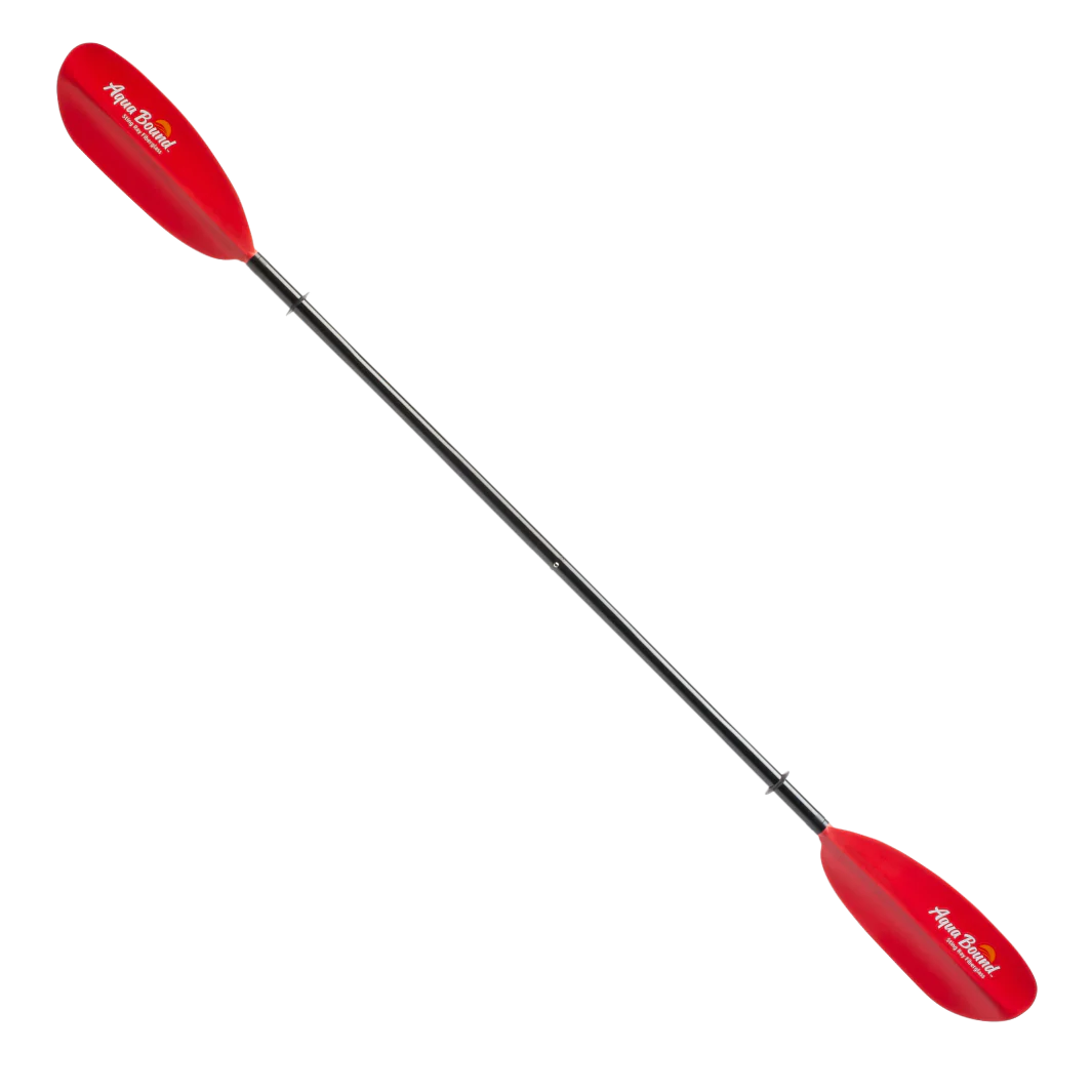 Aqua Bound Sting Ray Fiberglass 2-Piece Snap-Button Kayak Paddle