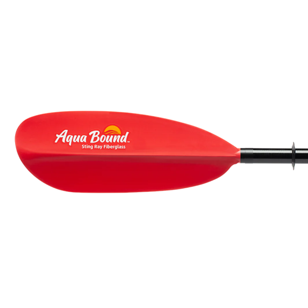 Aqua Bound Sting Ray Fiberglass 2-Piece Snap-Button Kayak Paddle