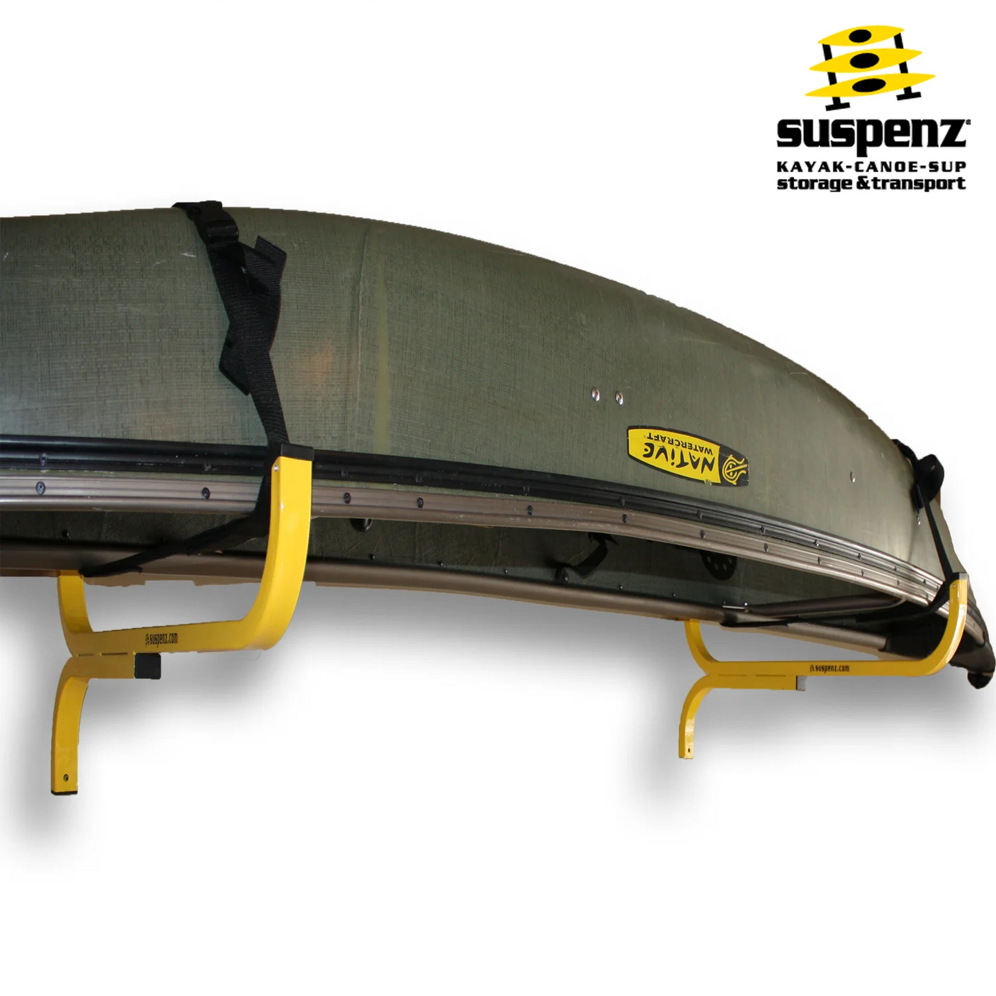 Suspenz Universal Flat Kayak, SUP and Canoe Rack
