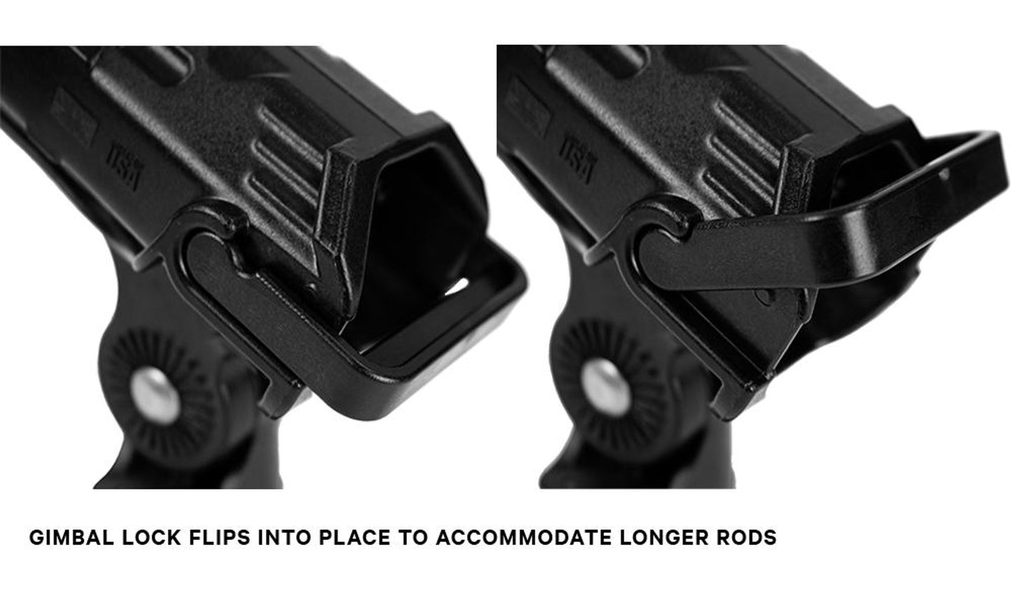 YakAttack AR Tube Kayak Fishing Rod Holder Without Extension