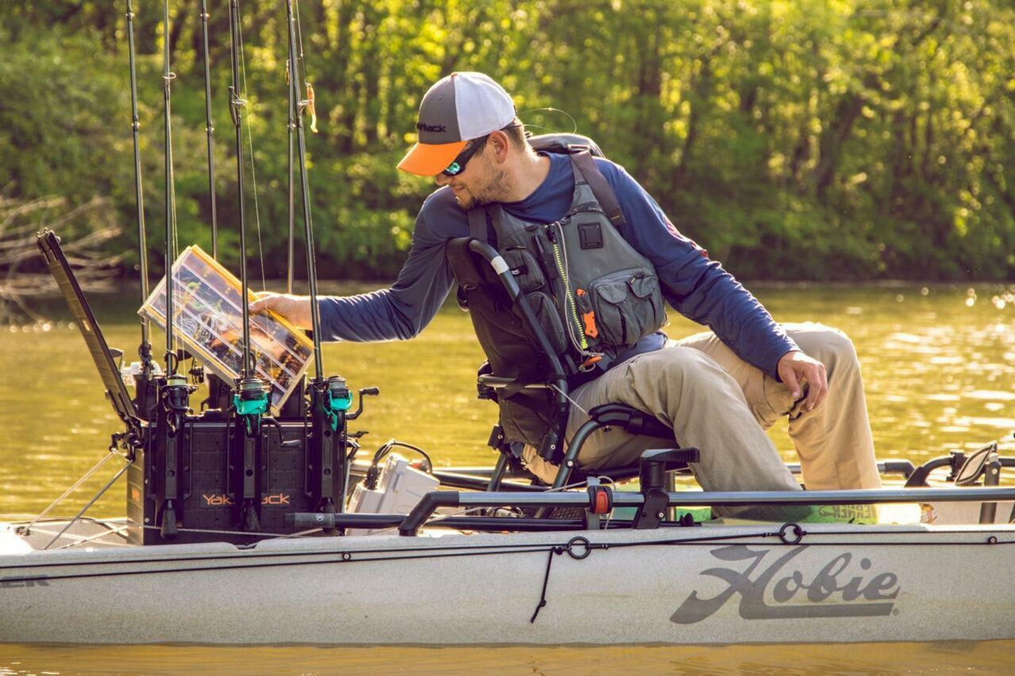 YakAttack BlackPak Pro Kayak Fishing Crate - 16" x 16"