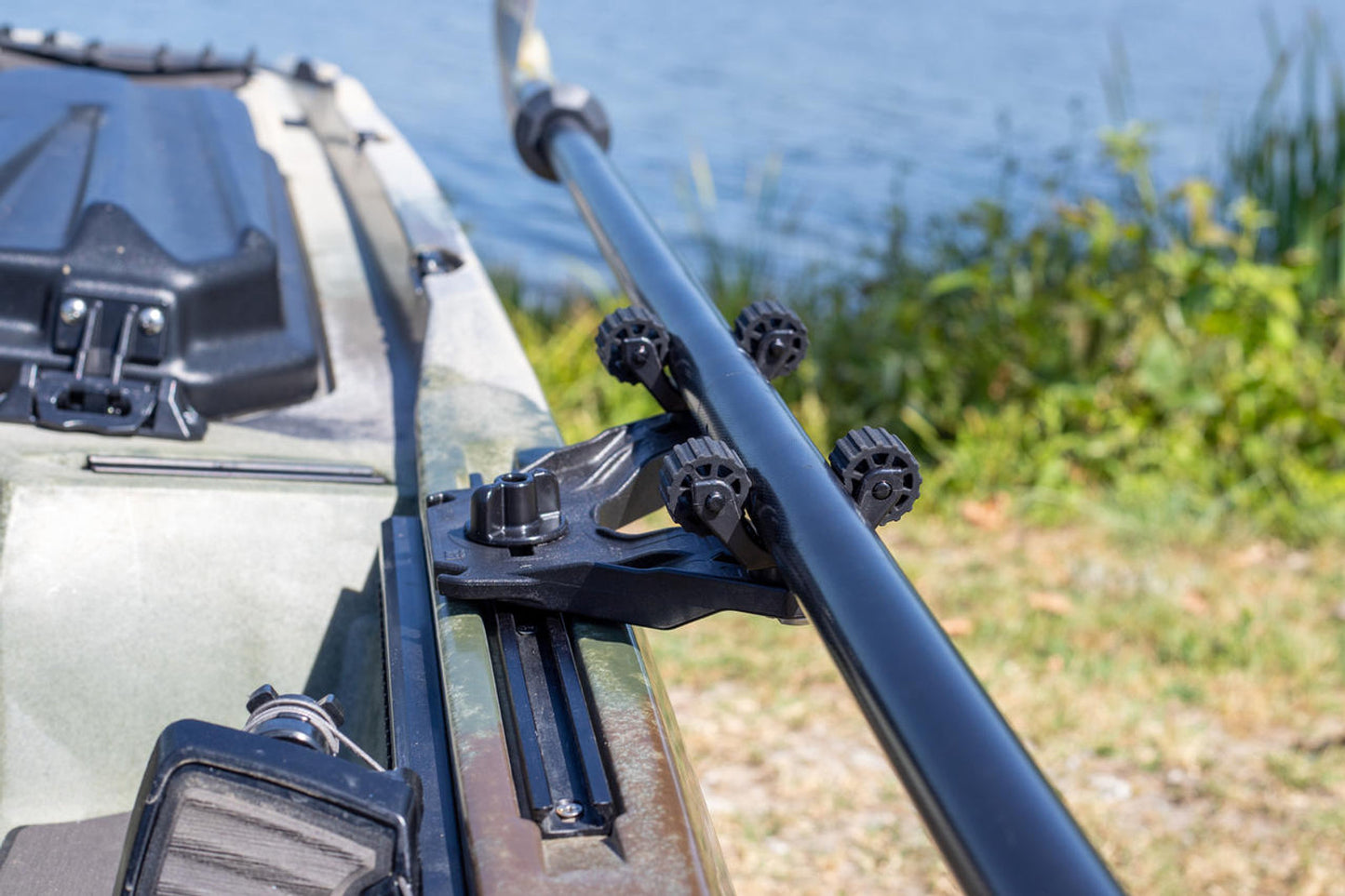 YakAttack DoubleHeader Kayak Track Mount