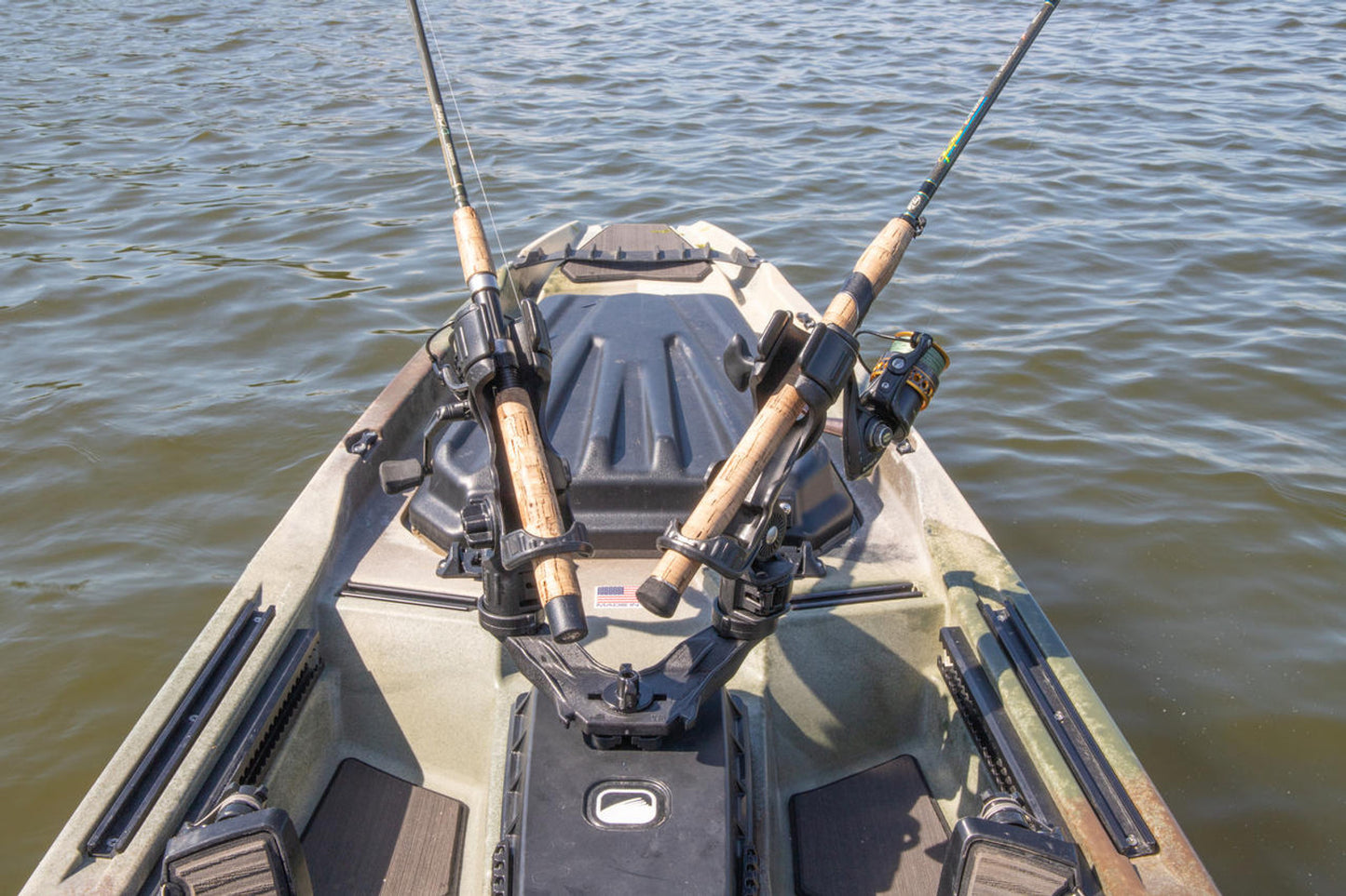 YakAttack DoubleHeader Kayak Track Mount