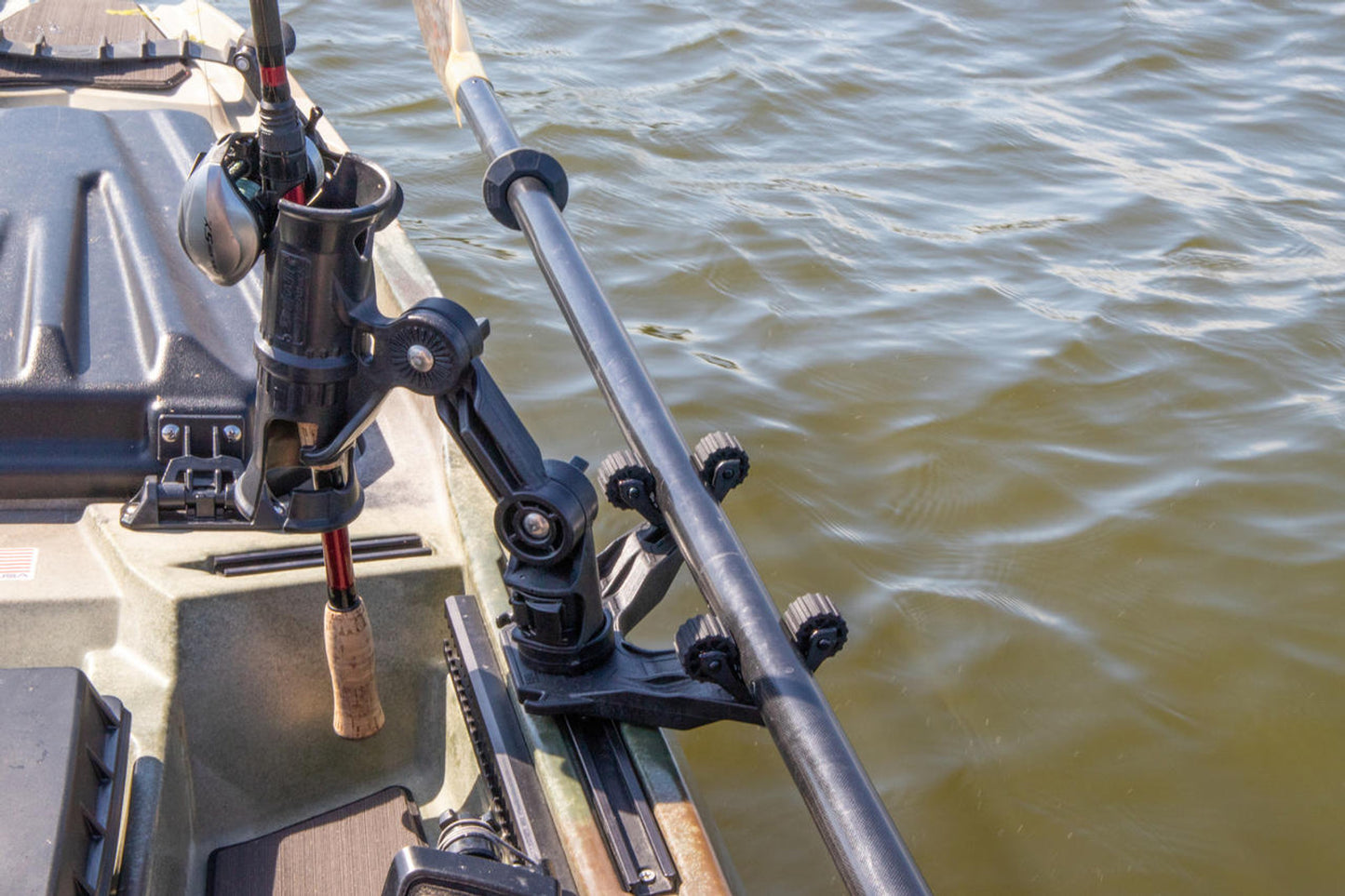 YakAttack DoubleHeader Kayak Track Mount