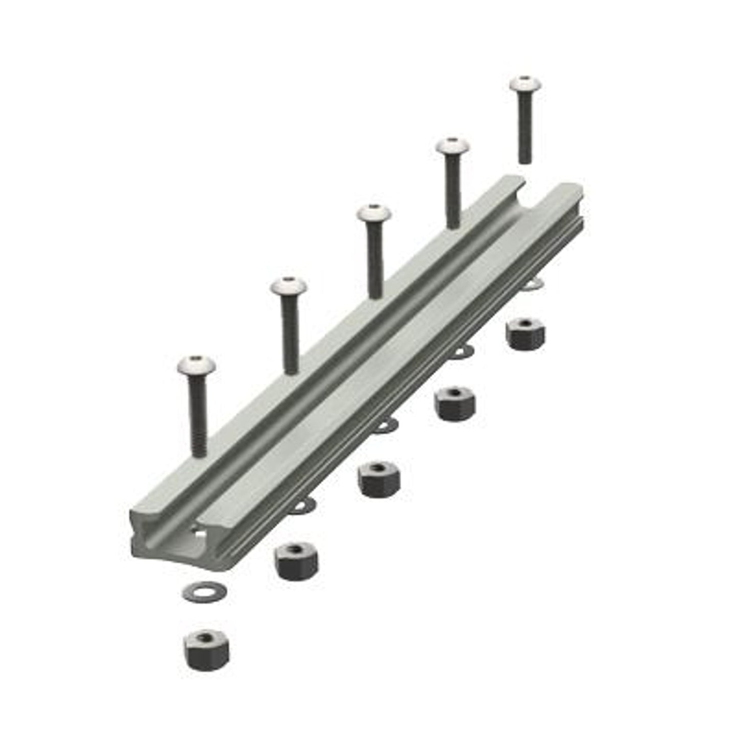 YakAttack 8" Kayak GearTrac With Mounting Screws