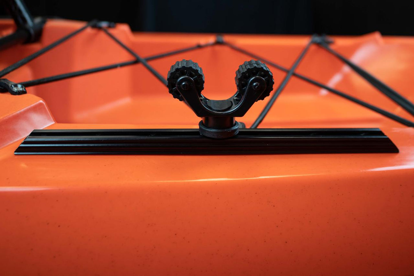 YakAttack 12" Black Kayak GearTrac With Mounting Screws