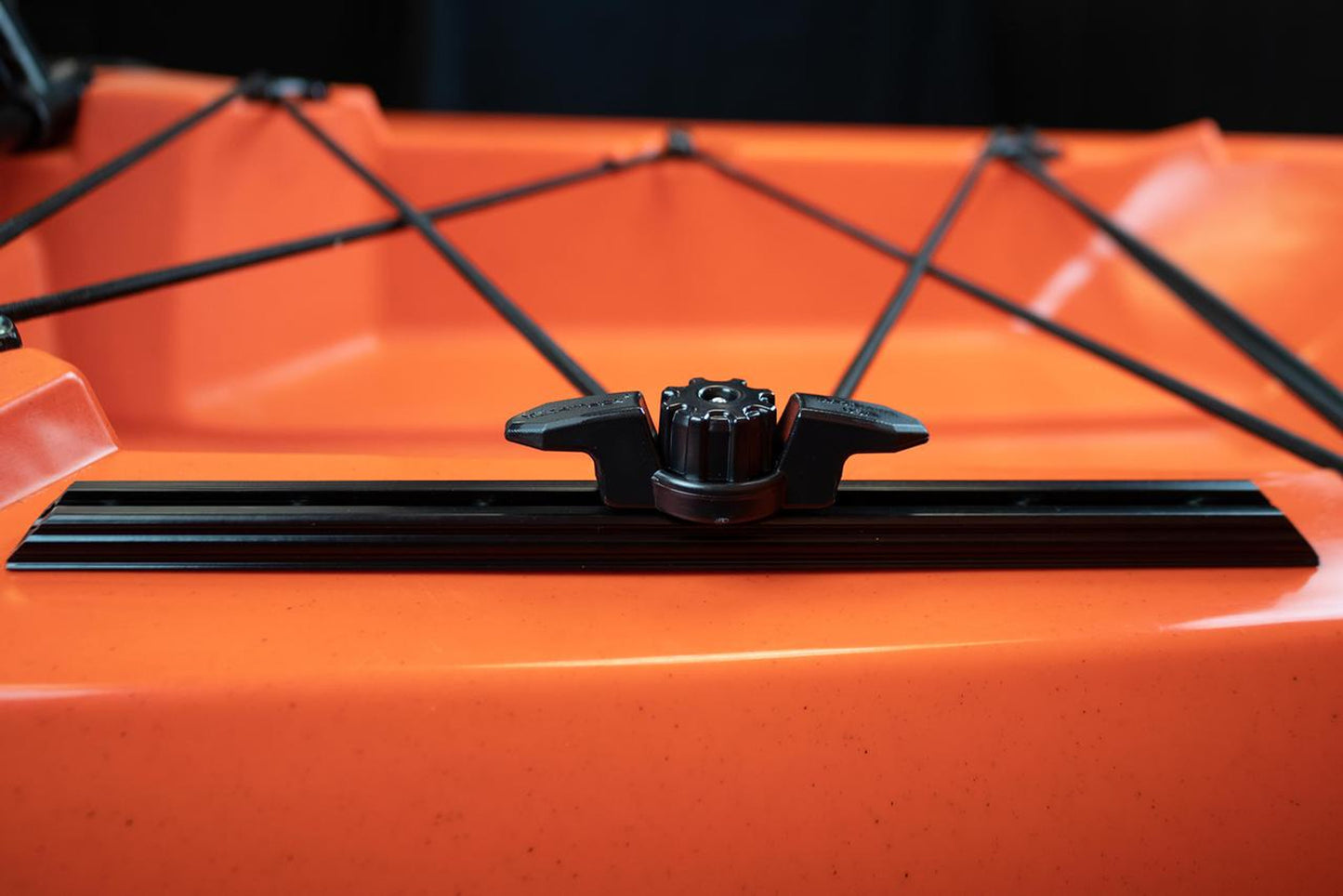 YakAttack 12" Black Kayak GearTrac With Mounting Screws