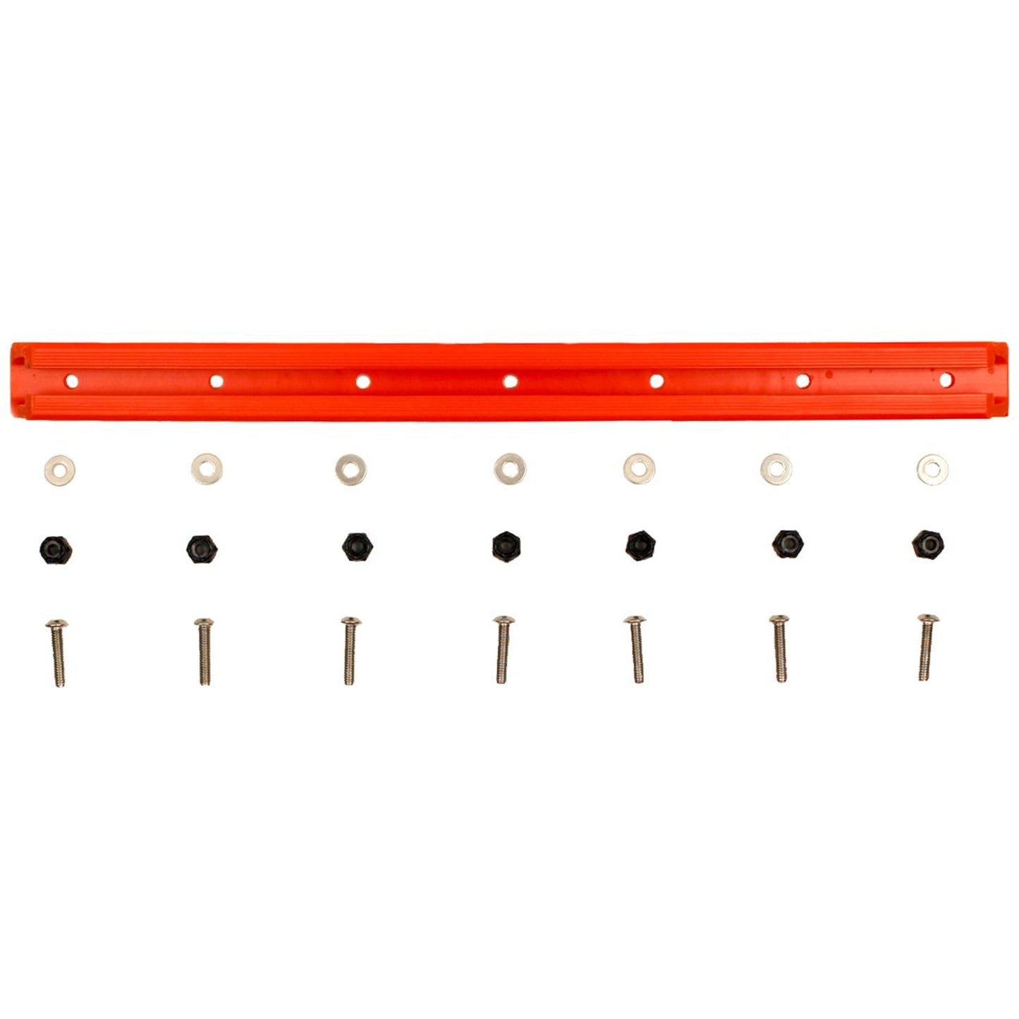 YakAttack 12" Orange Kayak GearTrac With Mounting Screws