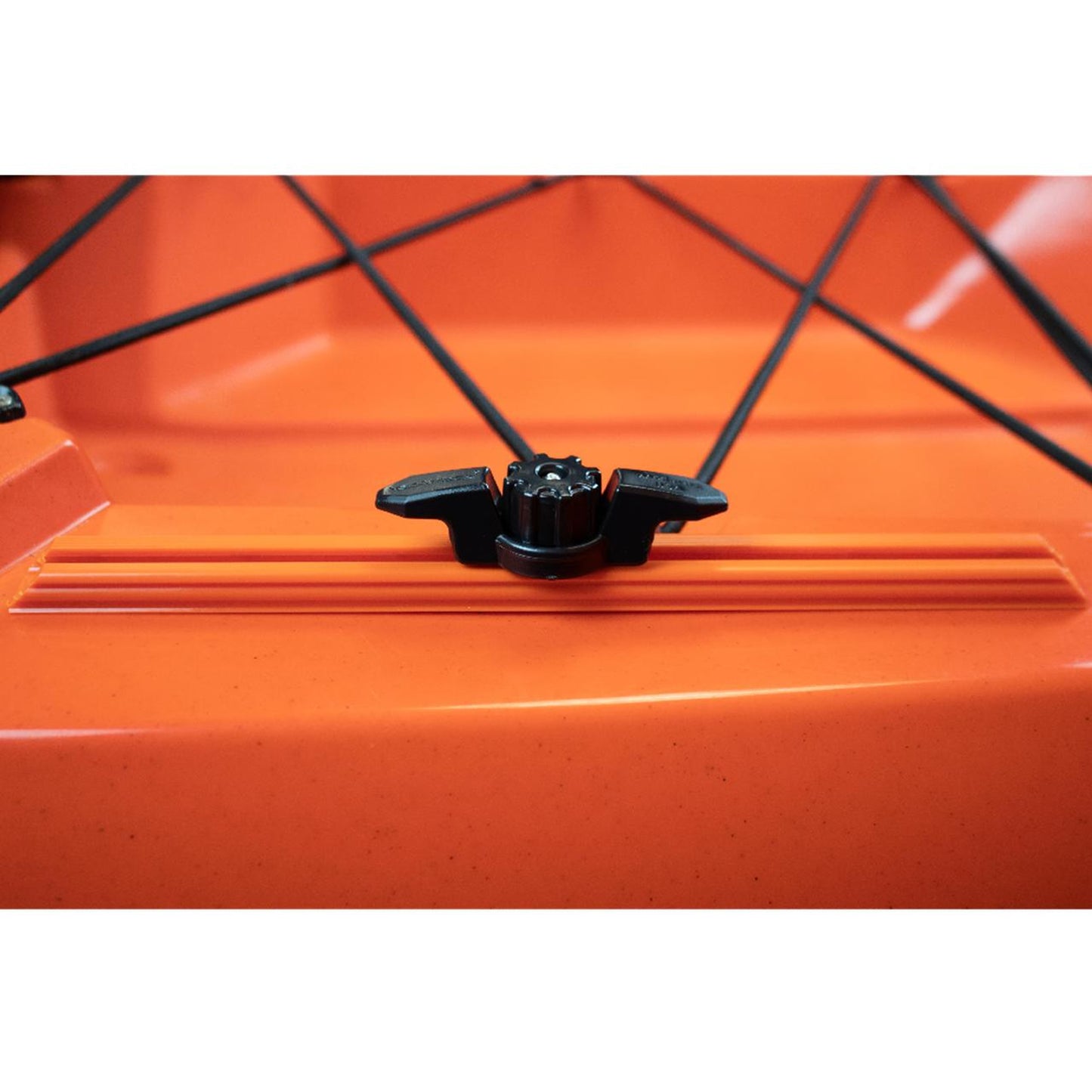 YakAttack 12" Orange Kayak GearTrac With Mounting Screws