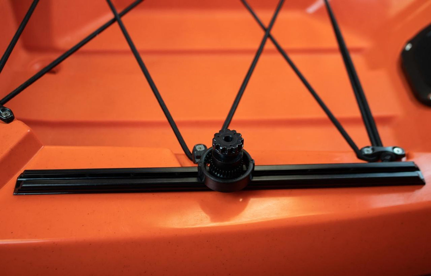 YakAttack 16" Black Kayak GearTrac With Mounting Screws