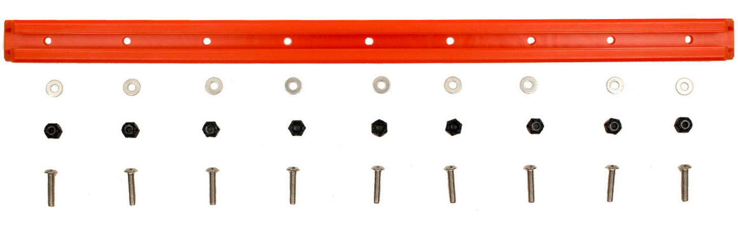 YakAttack 16" Orange Kayak GearTrac With Mounting Screws