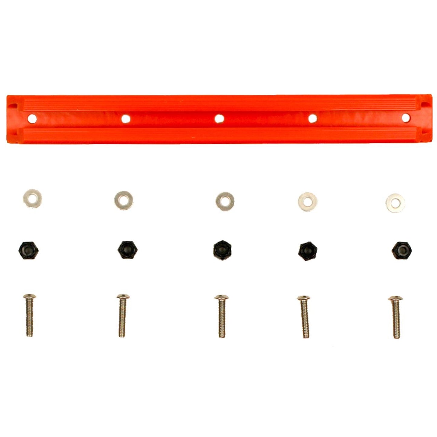 YakAttack 8" Orange Kayak GearTrac With Mounting Screws
