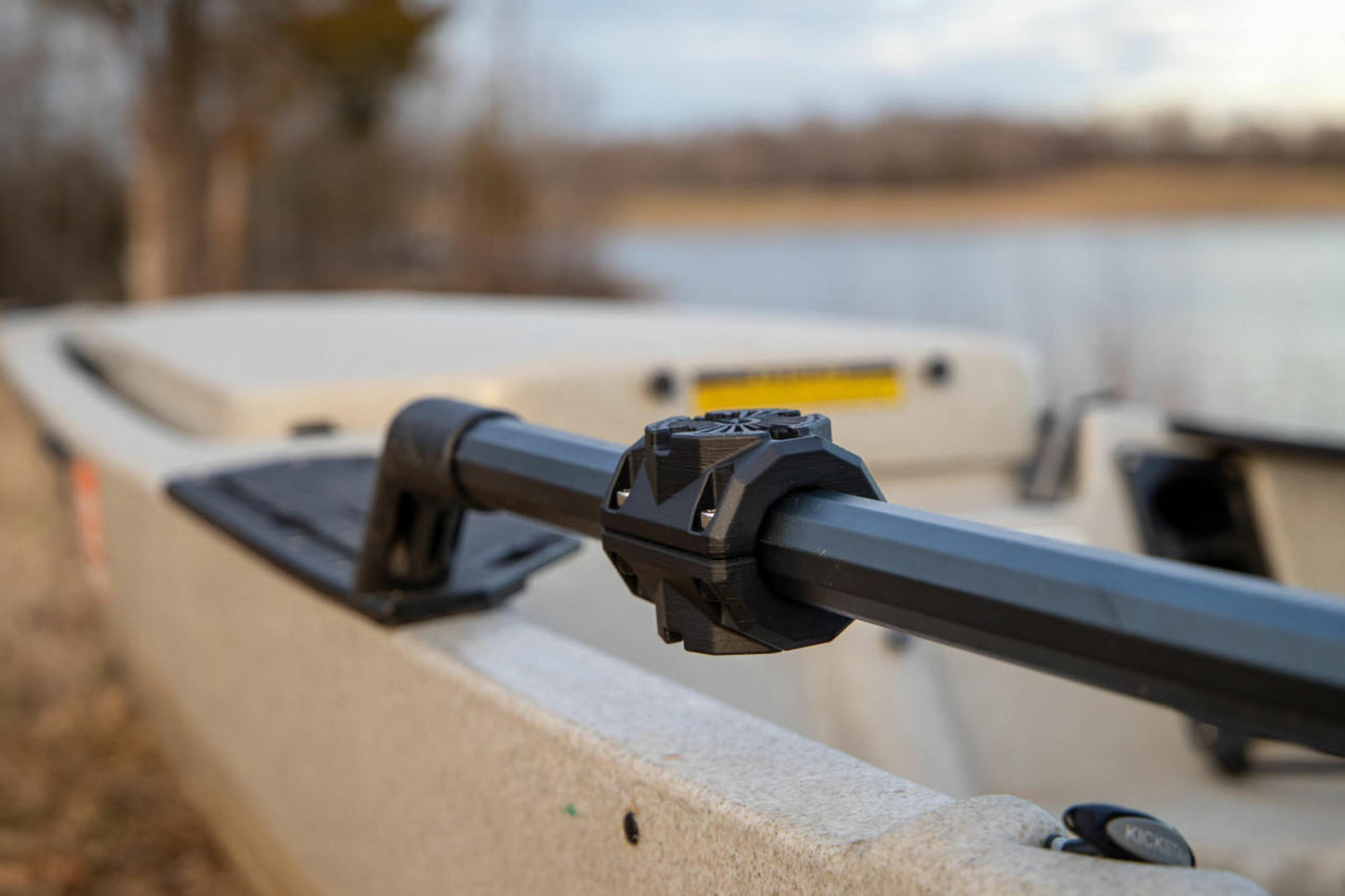 YakAttack MightyMount Duo Rail Adapter - Compatible with Hobie® Kayak H-Rail