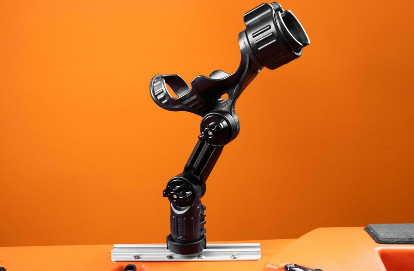 YakAttack Omega Pro Kayak Rod Holder with LockNLoad Track Mounting Base