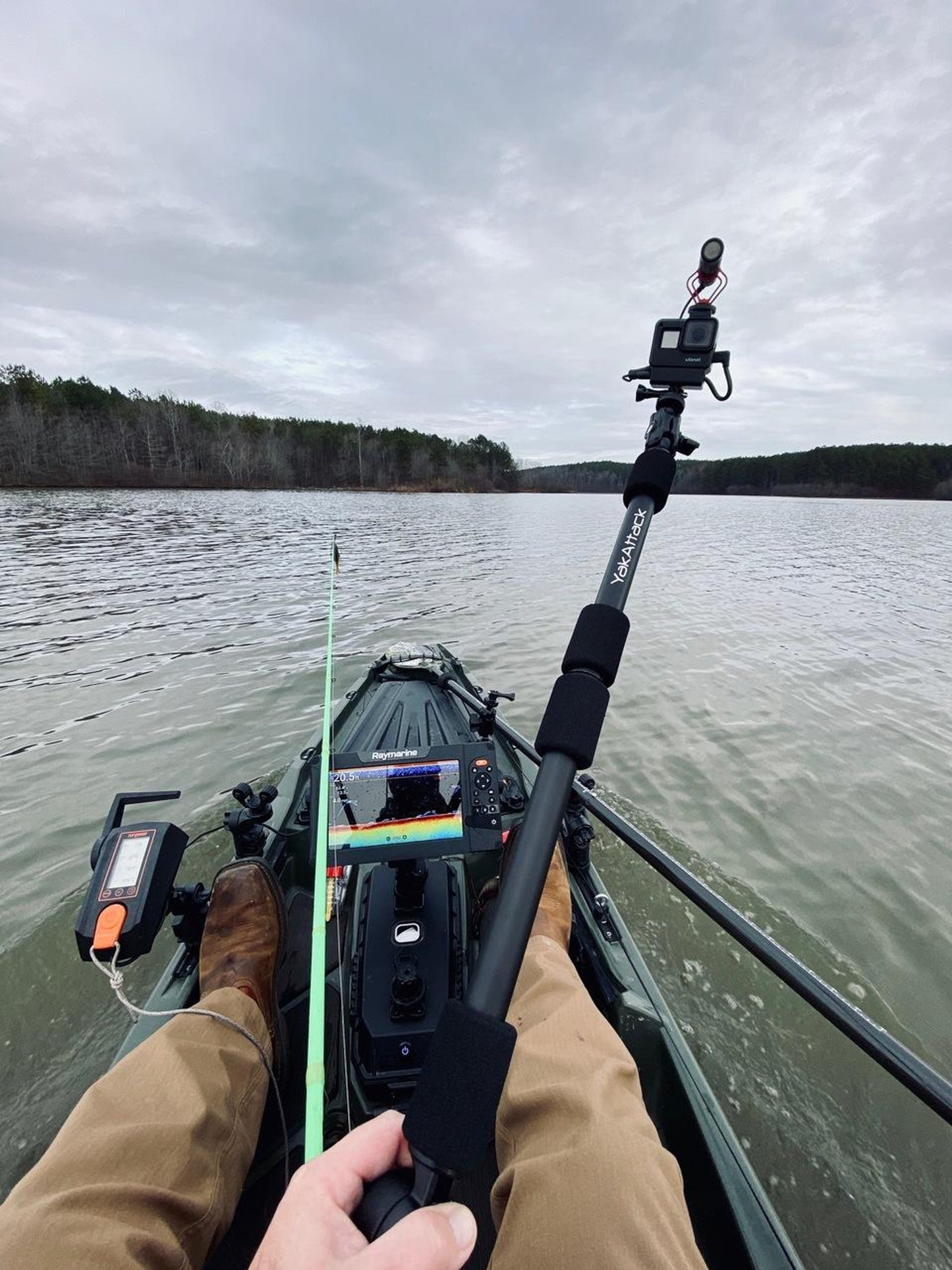 YakAttack 33" PanFish Pro Kayak Camera Mount