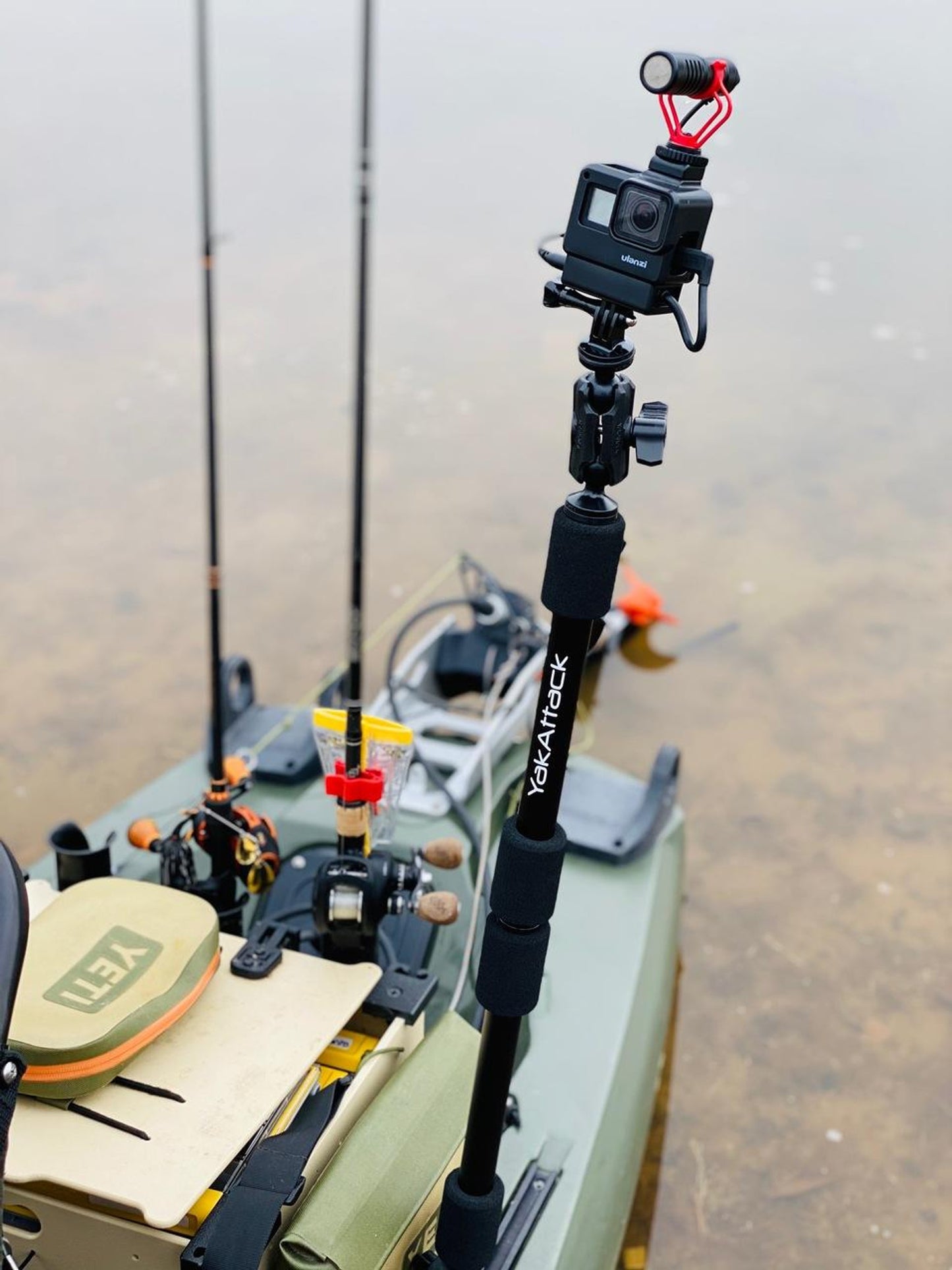 YakAttack 33" PanFish Pro Kayak Camera Mount