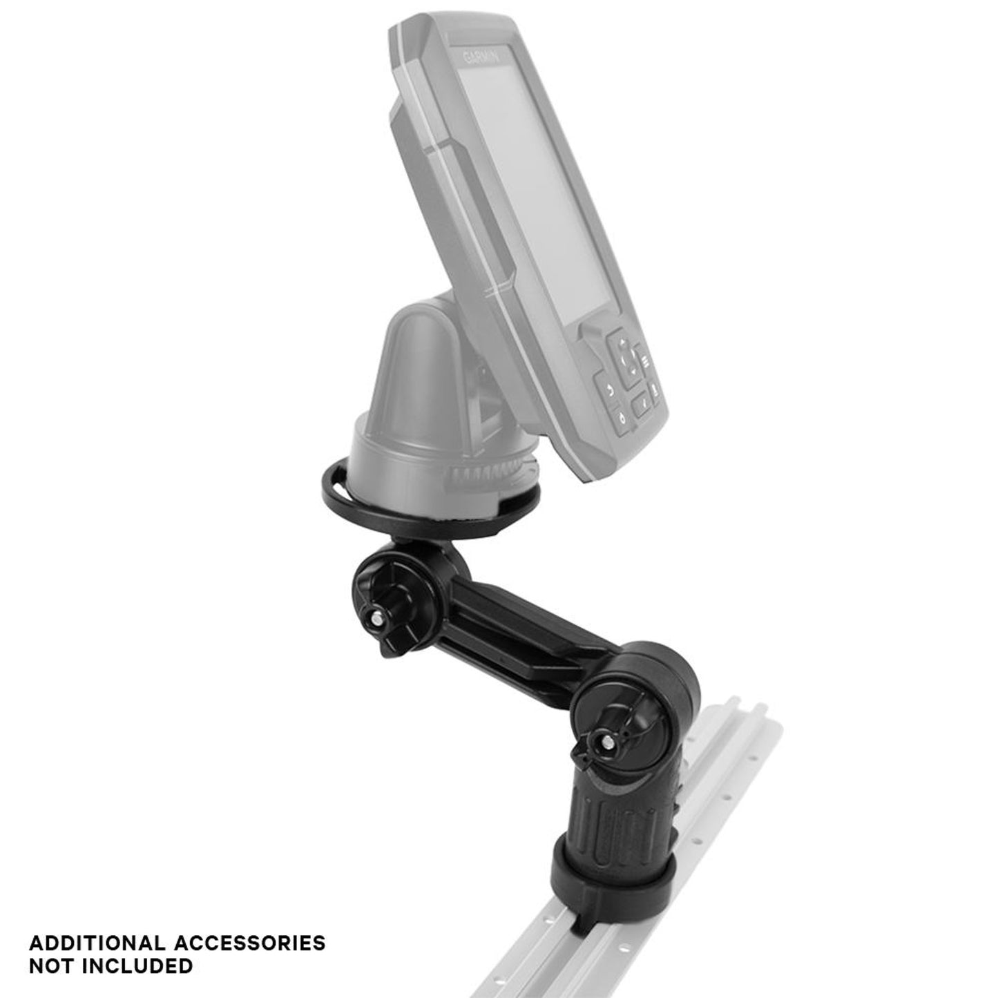 YakAttack Round Base Kayak Fish Finder Mount with Track Mounting System