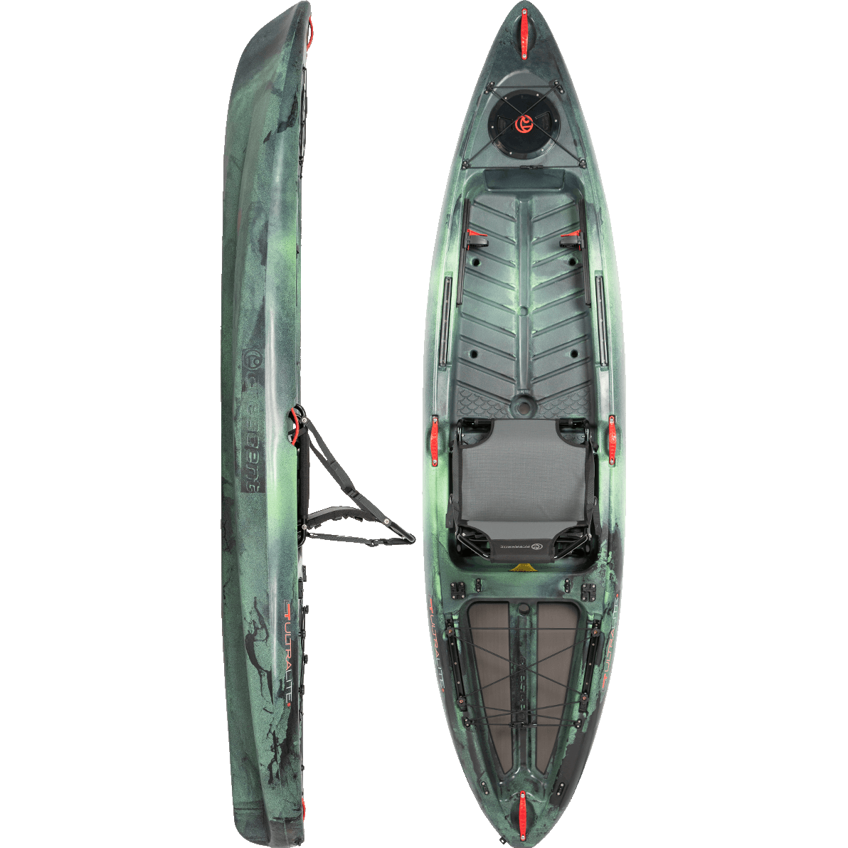 10' 2" Crescent Kayak UltraLite Fishing Kayak