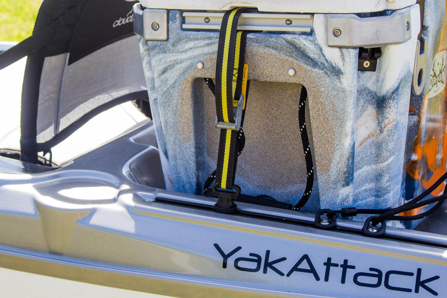 YakAttack Vertical Kayak Tie Downs, Track Mount, 2 Pack