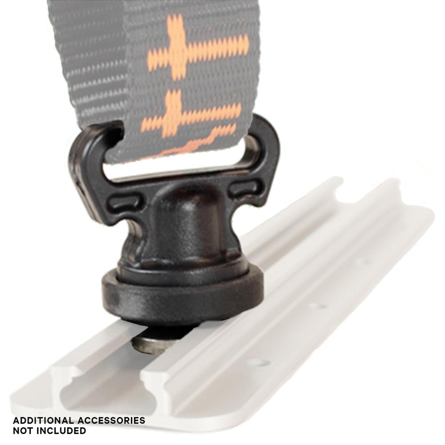 YakAttack Vertical Kayak Tie Downs, Track Mount, 2 Pack