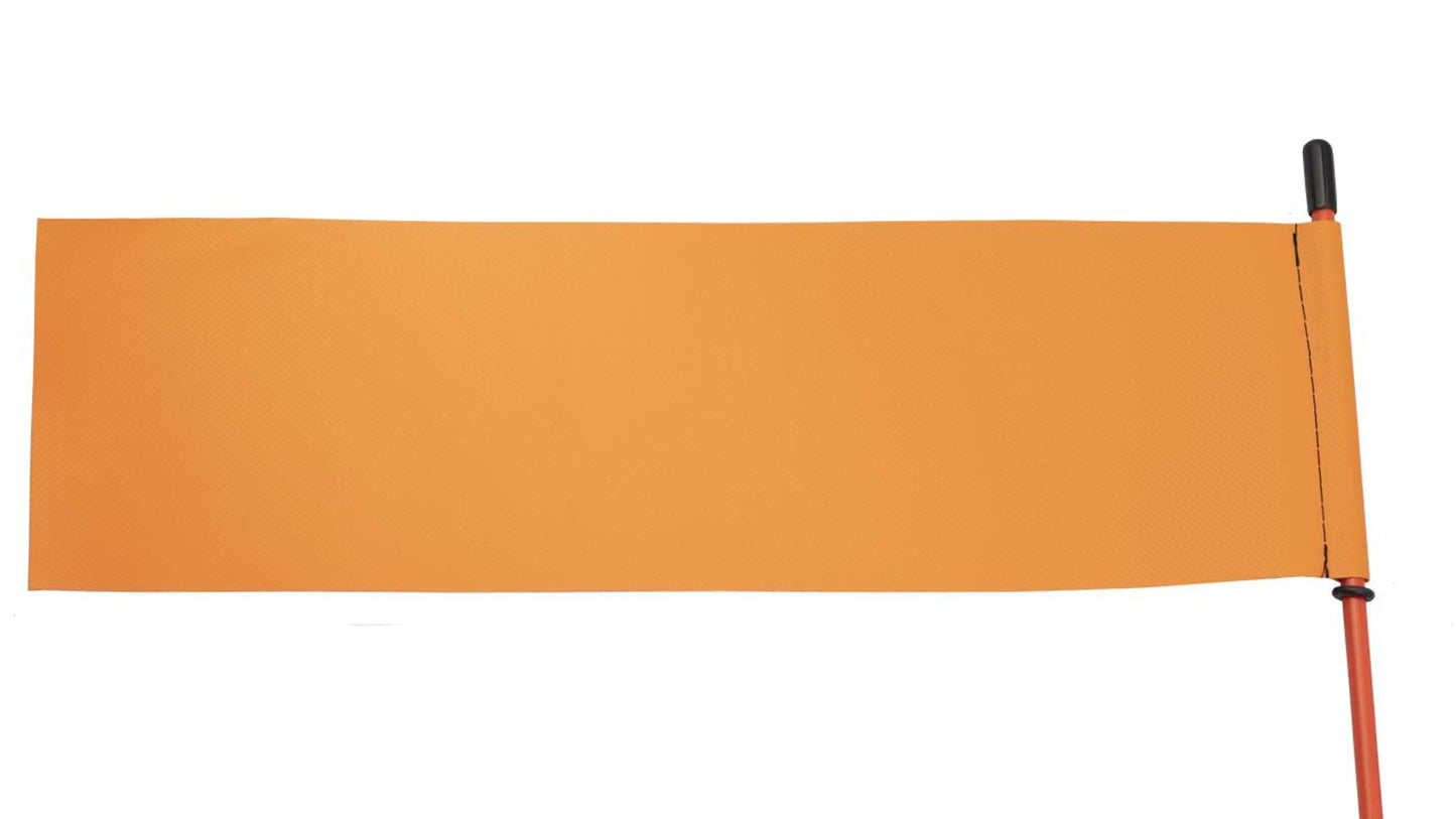 YakAttack VISIFlag, 52" Mast With Flag, Mighty Mount / GearTrac Ready