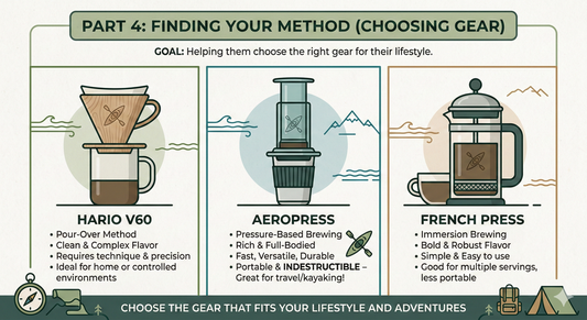 Coffee and Kayaks - Part 4: Finding Your Method—Choosing the Right Gear for Your Lifestyle