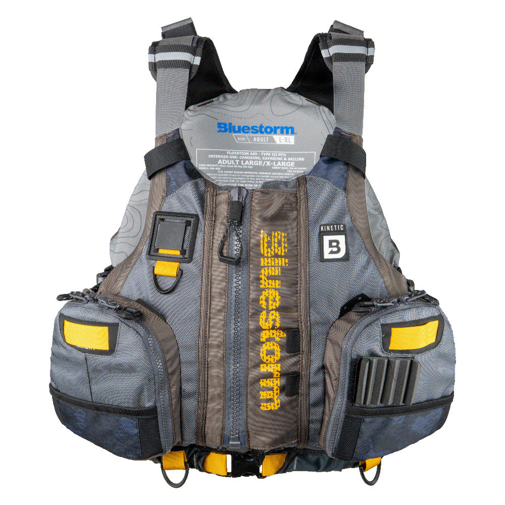 Bluestorm Kinetic Kayak Fishing Vest