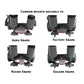 Malone - FoldAway-5™ Multi-Rack Folding 1 or 2 Kayak, SUP Carrier