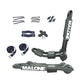 Malone - FoldAway-J™ Kayak Carrier with Tie-Downs - J-Style