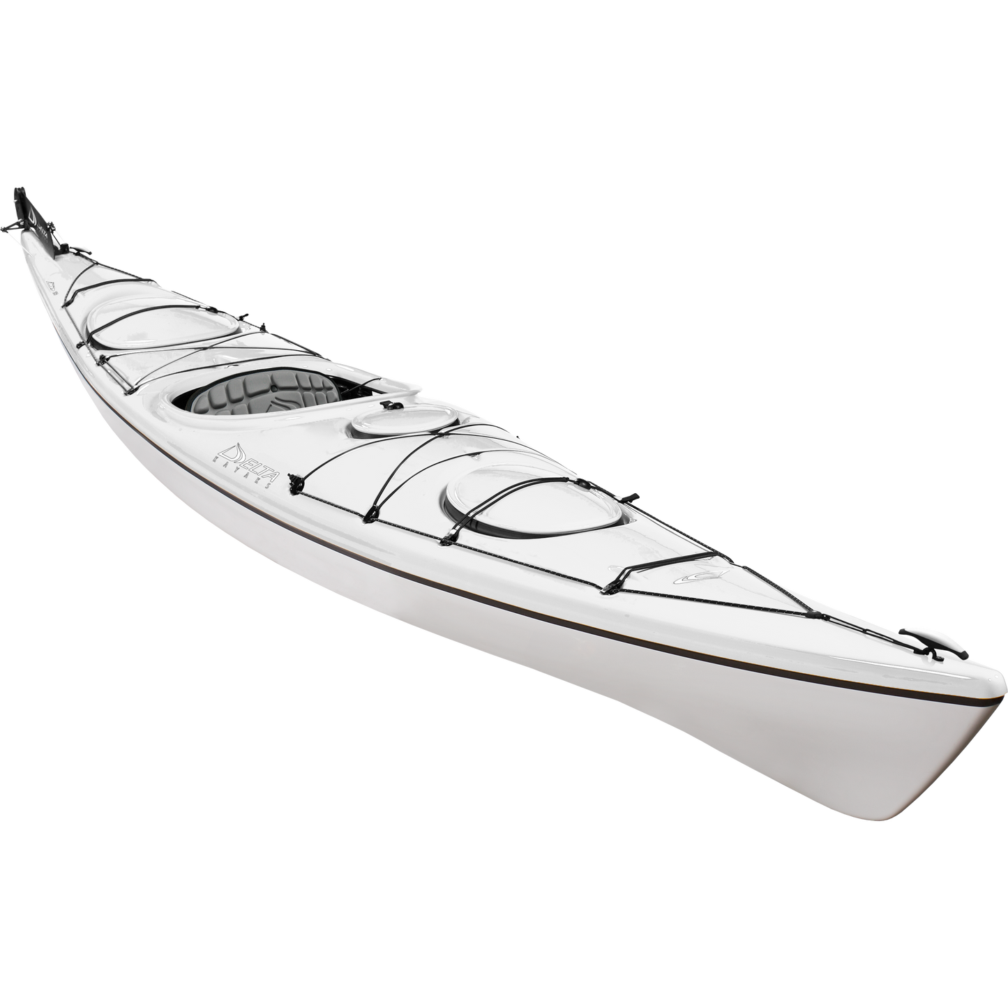 16' Delta Kayaks 16 Performance Touring Kayak Skeg or Rudder