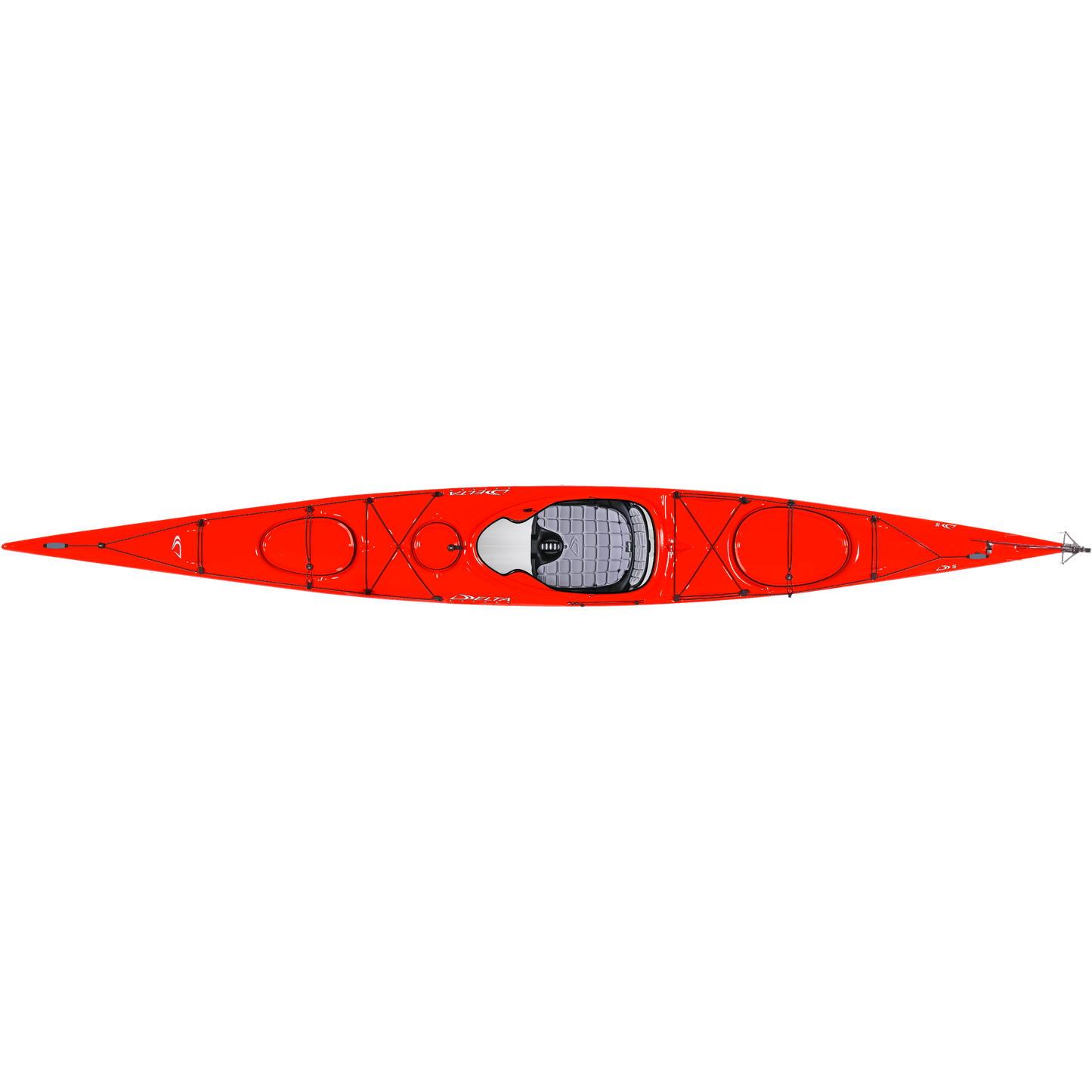 16' Delta Kayaks 16 Performance Touring Kayak Skeg or Rudder