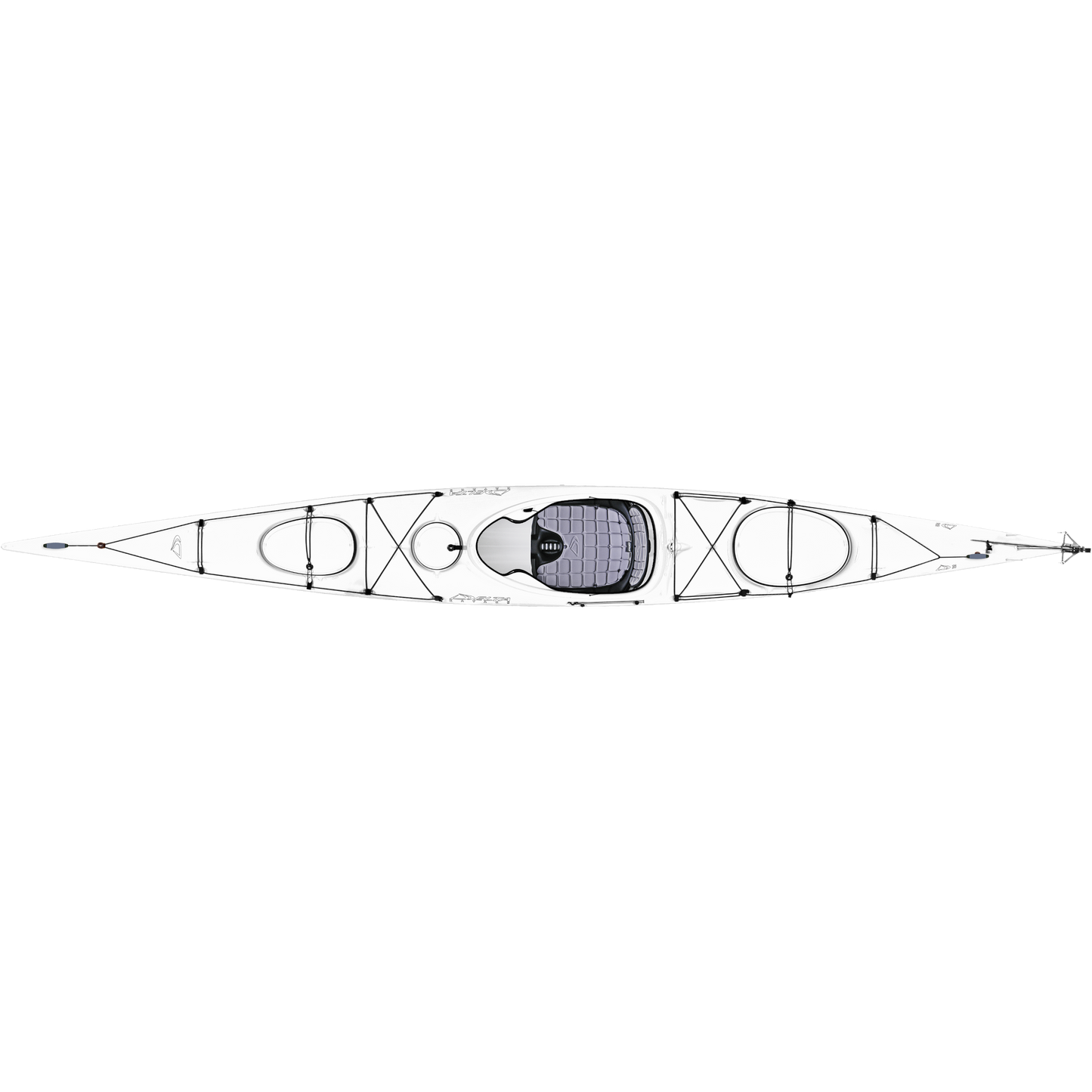16' Delta Kayaks 16 Performance Touring Kayak Skeg or Rudder
