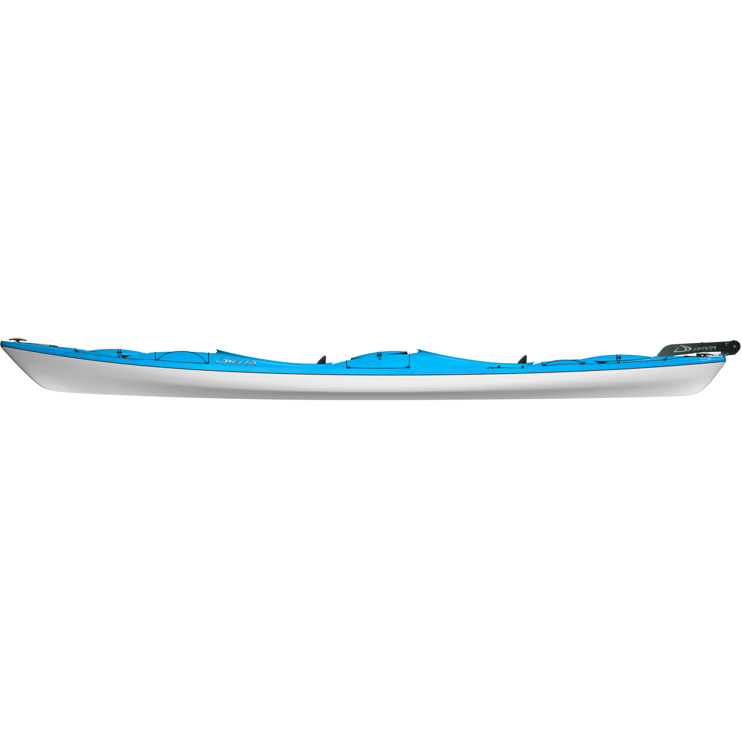 17'6" Delta Kayak 17.5T Traverse Touring Tandem Kayak
