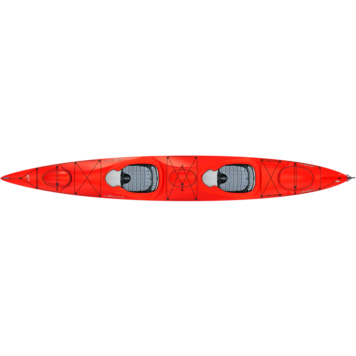 17'6" Delta Kayak 17.5T Traverse Touring Tandem Kayak