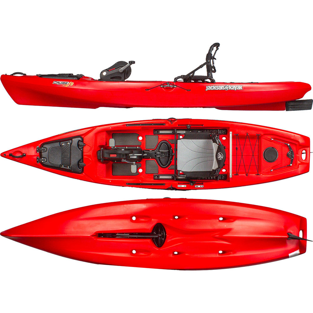 11' 10" Jackson Kayak Cruise FD Pedal Drive Recreational Kayak