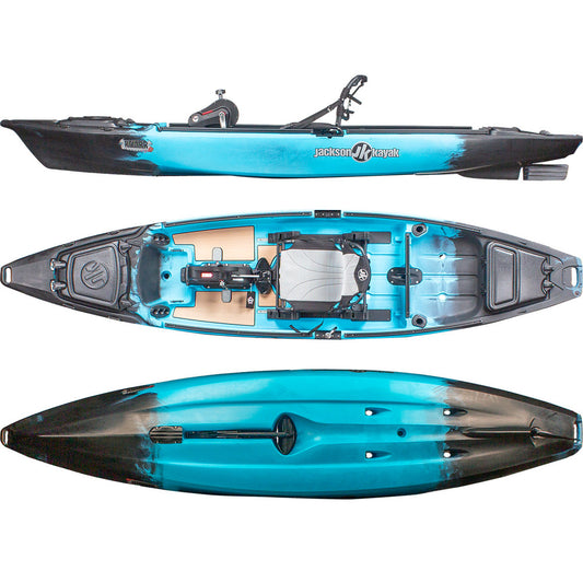 13' 9" Jackson Kayak Knarr FD Pedal Drive Fishing Kayak